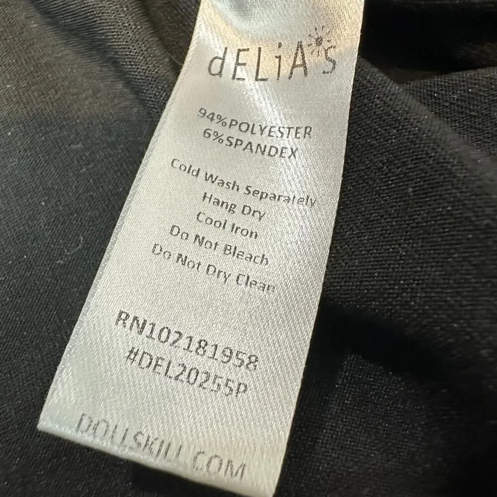 dELiA*s Dolls Kill Dragonfly Mesh Mini Dress Size L/XL